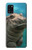 W3871 Cute Baby Hippo Hippopotamus Hülle Schutzhülle Taschen und Leder Flip für Samsung Galaxy A31