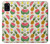W3883 Fruit Pattern Hülle Schutzhülle Taschen und Leder Flip für Samsung Galaxy A31