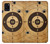 W3894 Paper Gun Shooting Target Hülle Schutzhülle Taschen und Leder Flip für Samsung Galaxy A31