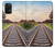 W3866 Railway Straight Train Track Hülle Schutzhülle Taschen und Leder Flip für Samsung Galaxy A32 4G