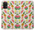 W3883 Fruit Pattern Hülle Schutzhülle Taschen und Leder Flip für Samsung Galaxy A32 4G