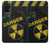W3891 Nuclear Hazard Danger Hülle Schutzhülle Taschen und Leder Flip für Samsung Galaxy A32 4G