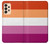 W3887 Lesbian Pride Flag Hülle Schutzhülle Taschen und Leder Flip für Samsung Galaxy A33 5G