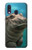 W3871 Cute Baby Hippo Hippopotamus Hülle Schutzhülle Taschen und Leder Flip für Samsung Galaxy A40