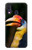 W3876 Colorful Hornbill Hülle Schutzhülle Taschen und Leder Flip für Samsung Galaxy A40