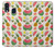 W3883 Fruit Pattern Hülle Schutzhülle Taschen und Leder Flip für Samsung Galaxy A40