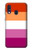 W3887 Lesbian Pride Flag Hülle Schutzhülle Taschen und Leder Flip für Samsung Galaxy A40