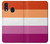 W3887 Lesbian Pride Flag Hülle Schutzhülle Taschen und Leder Flip für Samsung Galaxy A40