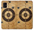 W3894 Paper Gun Shooting Target Hülle Schutzhülle Taschen und Leder Flip für Samsung Galaxy A41