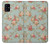 W3910 Vintage Rose Hülle Schutzhülle Taschen und Leder Flip für Samsung Galaxy A41