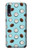 W3860 Coconut Dot Pattern Hülle Schutzhülle Taschen und Leder Flip für Samsung Galaxy A50