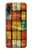 W3861 Colorful Container Block Hülle Schutzhülle Taschen und Leder Flip für Samsung Galaxy A50