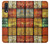 W3861 Colorful Container Block Hülle Schutzhülle Taschen und Leder Flip für Samsung Galaxy A50