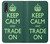 W3862 Keep Calm and Trade On Hülle Schutzhülle Taschen und Leder Flip für Samsung Galaxy A50