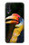W3876 Colorful Hornbill Hülle Schutzhülle Taschen und Leder Flip für Samsung Galaxy A50