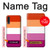 W3887 Lesbian Pride Flag Hülle Schutzhülle Taschen und Leder Flip für Samsung Galaxy A50