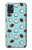 W3860 Coconut Dot Pattern Hülle Schutzhülle Taschen und Leder Flip für Samsung Galaxy A51 5G