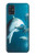 W3878 Dolphin Hülle Schutzhülle Taschen und Leder Flip für Samsung Galaxy A51 5G