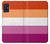 W3887 Lesbian Pride Flag Hülle Schutzhülle Taschen und Leder Flip für Samsung Galaxy A51 5G