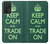 W3862 Keep Calm and Trade On Hülle Schutzhülle Taschen und Leder Flip für Samsung Galaxy A52, Galaxy A52 5G