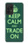 W3862 Keep Calm and Trade On Hülle Schutzhülle Taschen und Leder Flip für Samsung Galaxy A52s 5G