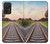 W3866 Railway Straight Train Track Hülle Schutzhülle Taschen und Leder Flip für Samsung Galaxy A52s 5G