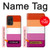 W3887 Lesbian Pride Flag Hülle Schutzhülle Taschen und Leder Flip für Samsung Galaxy A52s 5G