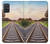 W3866 Railway Straight Train Track Hülle Schutzhülle Taschen und Leder Flip für Samsung Galaxy A71 5G