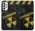 W3891 Nuclear Hazard Danger Hülle Schutzhülle Taschen und Leder Flip für Samsung Galaxy A73 5G