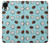 W3860 Coconut Dot Pattern Hülle Schutzhülle Taschen und Leder Flip für Samsung Galaxy A03 Core