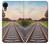 W3866 Railway Straight Train Track Hülle Schutzhülle Taschen und Leder Flip für Samsung Galaxy A03 Core