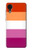 W3887 Lesbian Pride Flag Hülle Schutzhülle Taschen und Leder Flip für Samsung Galaxy A03 Core