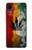 W3890 Reggae Rasta Flag Smoke Hülle Schutzhülle Taschen und Leder Flip für Samsung Galaxy A03 Core