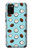 W3860 Coconut Dot Pattern Hülle Schutzhülle Taschen und Leder Flip für Samsung Galaxy A02s, Galaxy M02s  (NOT FIT with Galaxy A02s Verizon SM-A025V)