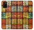 W3861 Colorful Container Block Hülle Schutzhülle Taschen und Leder Flip für Samsung Galaxy A02s, Galaxy M02s  (NOT FIT with Galaxy A02s Verizon SM-A025V)