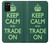 W3862 Keep Calm and Trade On Hülle Schutzhülle Taschen und Leder Flip für Samsung Galaxy A02s, Galaxy M02s  (NOT FIT with Galaxy A02s Verizon SM-A025V)