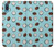 W3860 Coconut Dot Pattern Hülle Schutzhülle Taschen und Leder Flip für Samsung Galaxy A04, Galaxy A02, M02