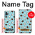 W3860 Coconut Dot Pattern Hülle Schutzhülle Taschen und Leder Flip für Samsung Galaxy A04, Galaxy A02, M02