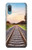 W3866 Railway Straight Train Track Hülle Schutzhülle Taschen und Leder Flip für Samsung Galaxy A04, Galaxy A02, M02