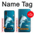 W3878 Dolphin Hülle Schutzhülle Taschen und Leder Flip für Samsung Galaxy A01