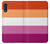 W3887 Lesbian Pride Flag Hülle Schutzhülle Taschen und Leder Flip für Samsung Galaxy A01