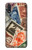 W3900 Stamps Hülle Schutzhülle Taschen und Leder Flip für Samsung Galaxy A01