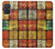 W3861 Colorful Container Block Hülle Schutzhülle Taschen und Leder Flip für Samsung Galaxy A71