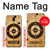 W3894 Paper Gun Shooting Target Hülle Schutzhülle Taschen und Leder Flip für Samsung Galaxy J7 (2018), J7 Aero, J7 Top, J7 Aura, J7 Crown, J7 Refine, J7 Eon, J7 V 2nd Gen, J7 Star