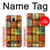 W3861 Colorful Container Block Hülle Schutzhülle Taschen und Leder Flip für Samsung Galaxy J3 (2018), J3 Star, J3 V 3rd Gen, J3 Orbit, J3 Achieve, Express Prime 3, Amp Prime 3