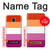 W3887 Lesbian Pride Flag Hülle Schutzhülle Taschen und Leder Flip für Samsung Galaxy J3 (2018), J3 Star, J3 V 3rd Gen, J3 Orbit, J3 Achieve, Express Prime 3, Amp Prime 3