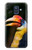 W3876 Colorful Hornbill Hülle Schutzhülle Taschen und Leder Flip für Samsung Galaxy A6 (2018)