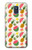 W3883 Fruit Pattern Hülle Schutzhülle Taschen und Leder Flip für Samsung Galaxy A6 (2018)