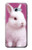 W3870 Cute Baby Bunny Hülle Schutzhülle Taschen und Leder Flip für Samsung Galaxy A5 (2017)