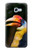 W3876 Colorful Hornbill Hülle Schutzhülle Taschen und Leder Flip für Samsung Galaxy A5 (2017)